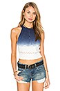 view 1 of 5 Darma Crop Tank in Indigo