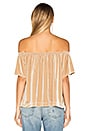 view 3 of 4 Tia Top in Sand Velvet