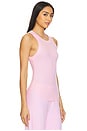 view 2 of 4 Aida Racerfront Tank in Antique Pink