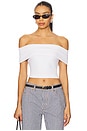 view 1 of 4 Don't Think Twice Off Shoulder Top in Dove