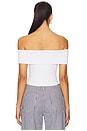 view 3 of 4 Don't Think Twice Off Shoulder Top in Dove