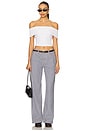 view 4 of 4 Don't Think Twice Off Shoulder Top in Dove