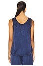 view 3 of 4 You Silky Tank Top in Dark Night