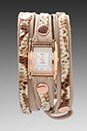 view 1 of 2 Snake Layer Watch en Nude/Rose Gold in Nude & Rose Gold