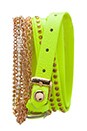 view 3 of 3 EXCLUSIVE Odyssey Chain Wrap in Neon Yellow Bali/Gold in Neon Yellow Bali & Gold