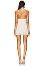 view 3 of 4 Floating Pearl Mini Dress in Gray