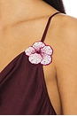 view 5 of 5 Galli Hibiscus Mini Dress in Plum
