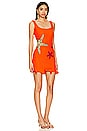 view 2 of 4 Starfish Mini Dress in Orange