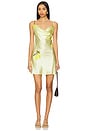 view 1 of 5 Galli Mini Dress in Yellow Lemon