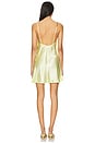 view 4 of 5 Galli Mini Dress in Yellow Lemon