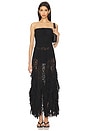 view 1 of 3 Monica Dress in Black Lace