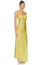 view 2 of 4 Slip Dress in Yellow Lemon