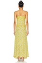 view 3 of 4 Slip Dress in Yellow Lemon