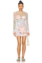 view 1 of 4 Dream Crochet Dress in Mixed Color
