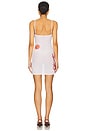 view 3 of 4 Seafood Tank Dress in Pearl White, Blush & Orange