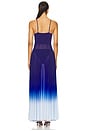 view 3 of 3 Timeless Ombre Sea Dress in Deep Blue Ombre