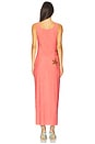 view 3 of 4 Starfish Maxi Tank Dress in Blush & Orange