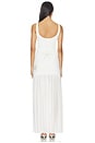 view 3 of 4 Flow White Maxi Dress in White