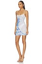 view 3 of 5 MINIVESTIDO SURF in White & Blue