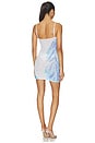 view 4 of 5 MINIVESTIDO SURF in White & Blue
