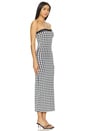 view 2 of 4 Gisele Maxi Dress in Black & White Gingham