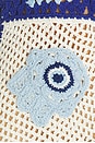 view 5 of 5 ROBE COURTE DREAM in White & Blue