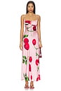 view 1 of 3 Ruby Slip Dress in Red & Pink