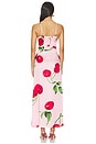 view 3 of 3 Ruby Slip Dress in Red & Pink