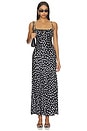 view 1 of 3 Slip Dress in Black Polka