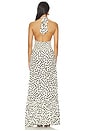 view 3 of 3 ROBE MAXI ARI in White Polka