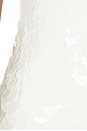 view 4 of 4 MINIVESTIDO FISH SCALE in White