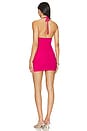 view 3 of 4 X Revolve Floating Pearl Mini Dress in Neon Pink
