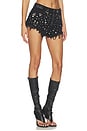 view 2 of 6 x REVOLVE Indie Ripped Short in Black & Silver