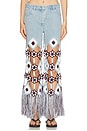 view 1 of 6 Belma Crochet Jean in Jeans