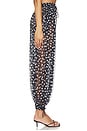 view 4 of 7 바지 in Black Polka