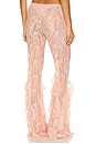view 4 of 6 x REVOLVE Ruffle Pant in Dusty Pink