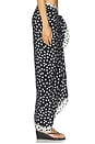 view 2 of 6 Sarong in Black Polka