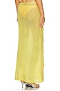 view 4 of 6 Treasure Hibiscus Maxi Skirt in Yellow