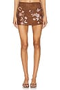 view 1 of 6 x REVOLVE Desert Skirt in Brown