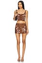view 5 of 6 x REVOLVE Desert Skirt in Brown