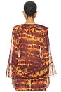 view 3 of 4 Olivia Top in Tie Dye