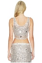 view 3 of 5 Rena Top in Silver