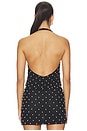 view 3 of 5 TOP DOS-NU CABONCHON in Black Polka