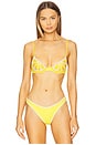 view 1 of 5 TOP BIKINI LEMON BRA in Yellow