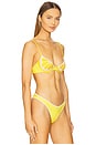 view 2 of 5 TOP BIKINI LEMON BRA in Yellow