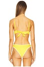 view 3 of 5 TOP BIKINI LEMON BRA in Yellow