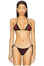 view 1 of 4 Treasure Spicy Bikini in Black & Red