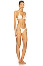 view 2 of 4 Triangle Shell Bikini Set in Ivory