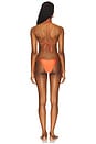 view 3 of 4 Triangle Shell Bikini Set in Coral