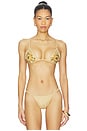view 1 of 5 MAILLOT DE BAIN CYNTHIA in Gold